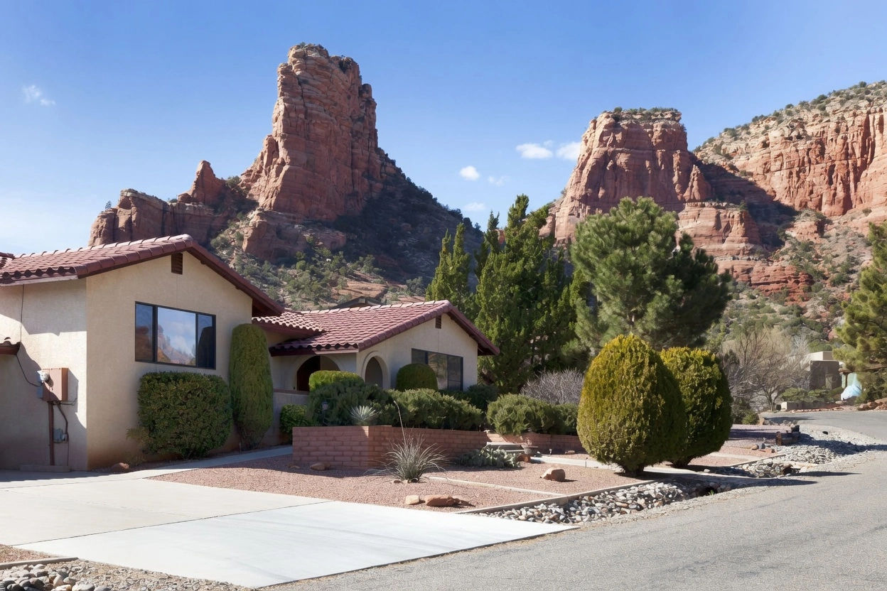 Solar window film installation on a Mesa AZ home